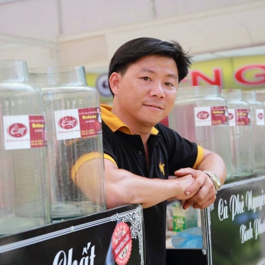 Giấc mơ cà phê sạch mang thương hiệu Bình Phước