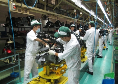 Chỉ số sản xuất công nghiệp tăng 7,4% trong tháng 04/2017