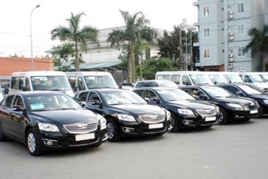 Ô tô công chiếm 2,3% tổng giá trị tài sản nhà nước