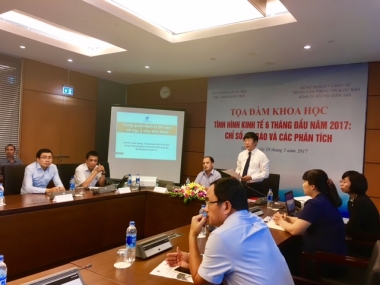 GDP năm 2017 chỉ tăng khoảng 6,2%
