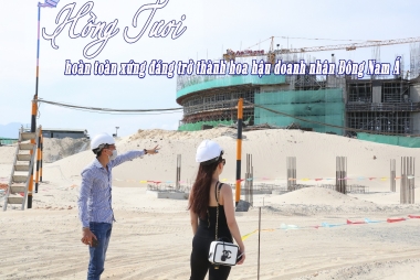Tầm nhìn vươn ra biển, hoa hậu Hồng Tươi sở hữu dự án lớn
