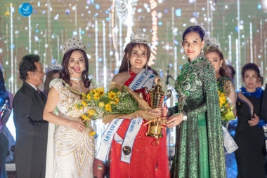 Người đẹp Lysa Nguyễn giành ngôi Á hậu cuộc thi Hoa hậu Doanh nhân Hoàn Vũ 2019