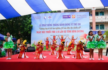 Tân Hiệp Phát mang niềm vui đến hàng trăm trẻ em nhân ngày quốc tế thiếu nhi năm 2019
