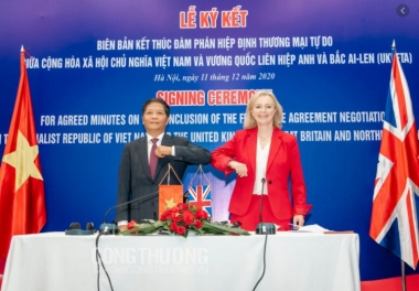 Nhiều mặt hàng có thuế xuất khẩu 0% khi thực thi Hiệp định UKVFTA
