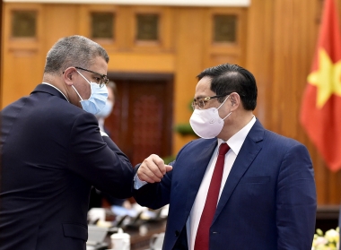 Việt Nam - Vương quốc Anh hợp tác ứng phó với biến đổi khí hậu, hướng tới Hội nghị COP26