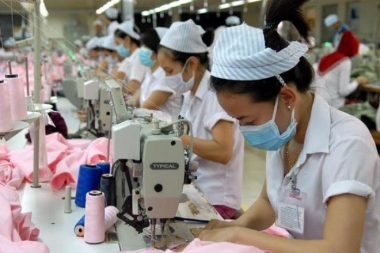 Xuất khẩu dệt may đang gặp khó