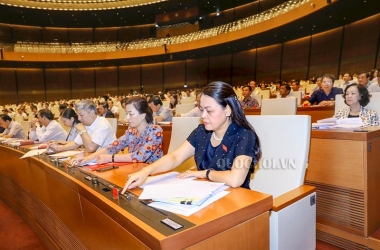 Luật An ninh mạng được Quốc hội thông qua với 86,86% đại biểu tán thành