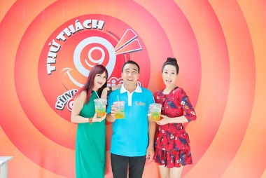 NSUT Trịnh Kim Chi đối đầu uống trà tắc Bin Ben cùng Hiền Mai tại nhà NS Quyền Linh