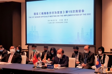 ASEAN và Trung Quốc nhất trí thúc đẩy tiến trình đàm phán COC