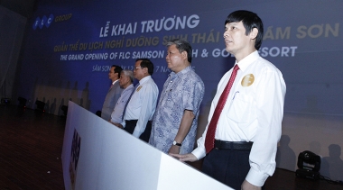 Khai trương Quần thể du lịch nghỉ dưỡng sinh thái FLC Sầm Sơn