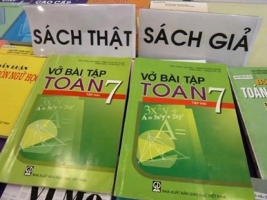 Sách lậu, sách giả tràn lan trước mùa tựu trường