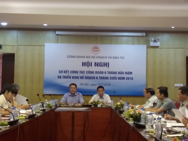 Hội nghị sơ kết công tác công đoàn 6 tháng đầu năm 2016