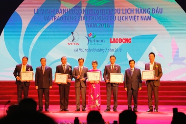 Tập đoàn FLC được vinh danh tại Giải thưởng du lịch Việt Nam năm 2018