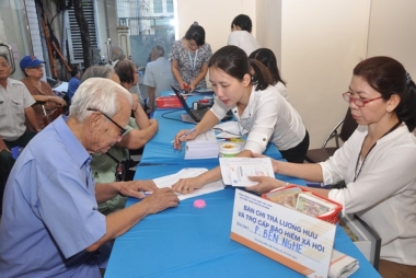 8 nhóm đối tượng được điều chỉnh lương hưu, trợ cấp BHXH