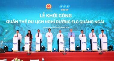 FLC đầu tư 11.000 tỷ đồng xây dựng quần thể du lịch nghỉ dưỡng Quảng Ngãi