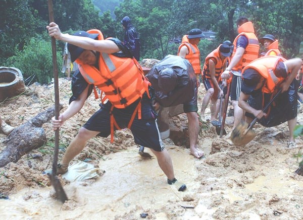 Chỉ đạo khắc phục hậu quả mưa lũ
