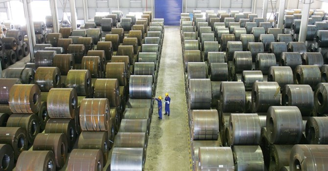 Sắt thép Trung Quốc vào Việt Nam chiếm hơn 65% sản lượng của các nhà máy thép trong nước
