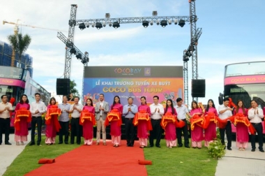 Khai trương tuyến xe buýt Coco Bus Tour tại Đà Nẵng