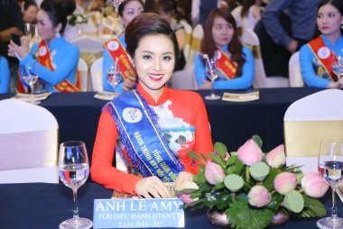 Amy Lê Anh với vai trò TGĐ điều hành “Hành trình kết nối yêu thương” tại Châu Âu
