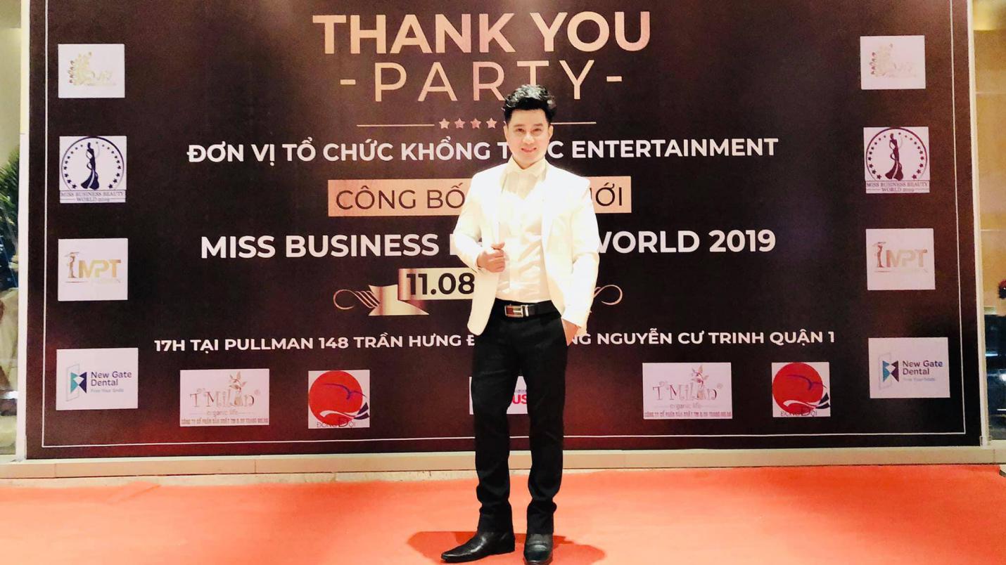 Người dẫn chương trình Minh Hưng đồng hành cùng các cuộc thi sắc đẹp