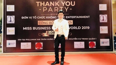 Người dẫn chương trình Minh Hưng đồng hành cùng các cuộc thi sắc đẹp