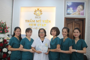 Thẩm mỹ viện Newstar nơi làn da được chăm sóc đúng Y khoa