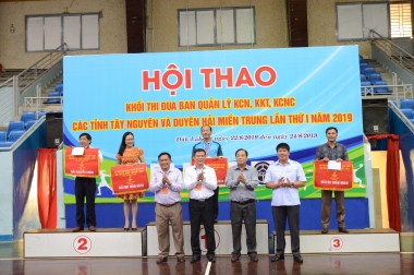 Ấn tượng Hội thao Khối Thi đua Ban Quản lý KCN, KKT, KCNC các tỉnh Tây Nguyên và Duyên hải miền Trung