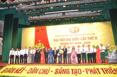 Đảng bộ các Khu công nghiệp và Chế xuất Hà Nội: Lớn mạnh cùng sự phát triển của Thủ đô
