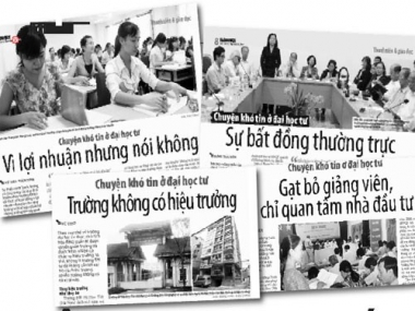Ranh giới giữa xã hội hóa giáo dục và tư nhân hóa giáo dục?
