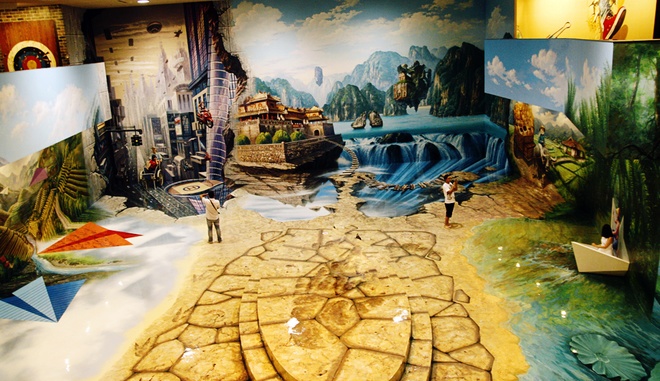 Tham quan Bảo tàng tranh 3D đầu tiên ở Sài Gòn