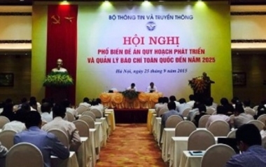 Nội dung Quy hoạch báo chí đã được công khai