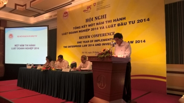 Luật Doanh nghiệp và Luật Đầu tư bước đầu đã phát huy tác dụng