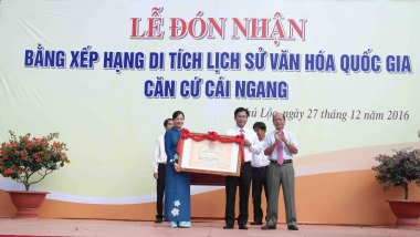 Khu di tích Cái Ngang - Vĩnh Long: Niềm tự hào lịch sử!