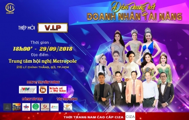 Doanh nhân Tôn Thất Khải nhận lời mời làm giám khảo chung kết “Doanh nhân tài năng 2018”