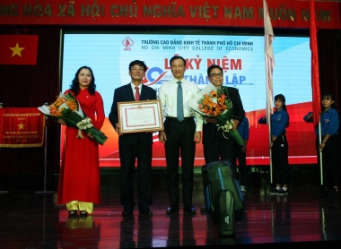 Trường Cao đẳng Kinh tế TP. Hồ Chí Minh kỷ niệm 30 năm ngày thành lập