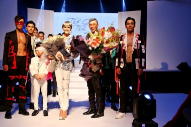 Á hậu Kim Nguyên khoe vẻ nam tính làm vedette bên Mario Thanh Tâm - Cao Xuân Tài