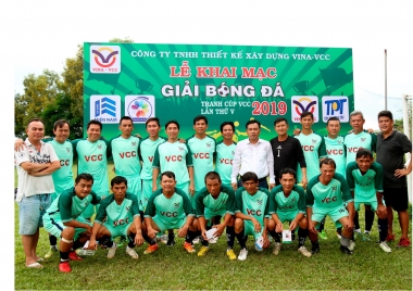 Khai mạc giải bóng đá tranh cúp Vi Na - VCC lần thứ 5 năm 2019