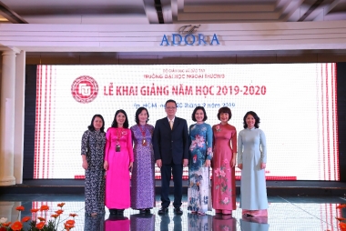 Lễ khai giảng năm học mới 2019 – 2020 của  Cơ sở II trường Đại học Ngoại thương