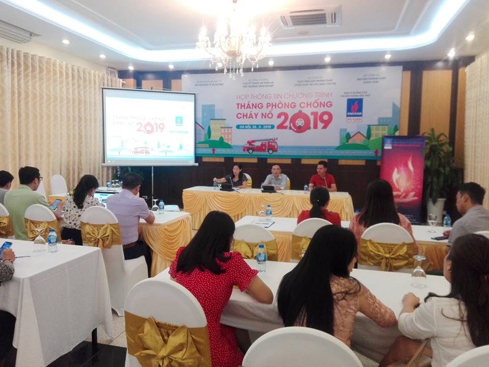 Triển khai Chương trình Tháng phòng chống cháy nổ năm 2019