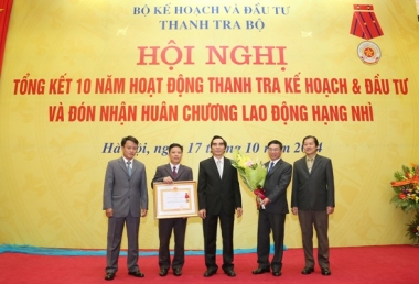Thanh tra Bộ Kế hoạch và Đầu tư: 10 năm xây dựng và trưởng thành