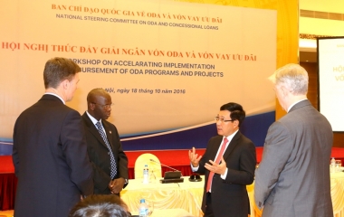 Giải ngân vốn ODA năm 2016 khó đạt mức 4,65 tỷ USD