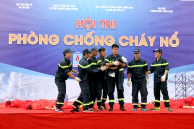 Sôi nổi Hội thi Phòng chống cháy nổ