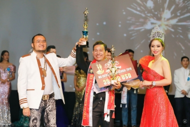 Doanh nhân Trần Văn Cường đăng quang ngôi vị Nam vương Đại sứ toàn cầu 2019 tại Thái Lan