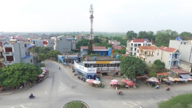 Huyện Khoái Châu, tỉnh Hưng Yên đạt chuẩn nông thôn mới