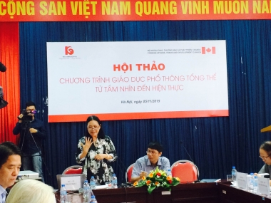 Điểm yếu nhất của Dự thảo Chương trình giáo dục phổ thông là “người thầy”?