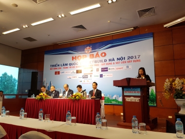 Vietbuild Hà Nội 2017 thu hút 450 doanh nghiệp tham dự