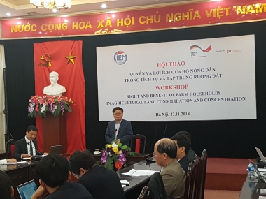 Thời điểm “chín muồi” để tăng tốc thực hiện tích tụ và tập trung ruộng đât