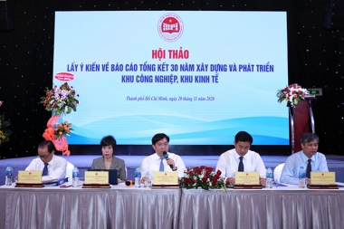 Tiếp tục khẳng định vai trò của các KCN, KKT đối với xây dựng và phát triển kinh tế - xã hội đất nước