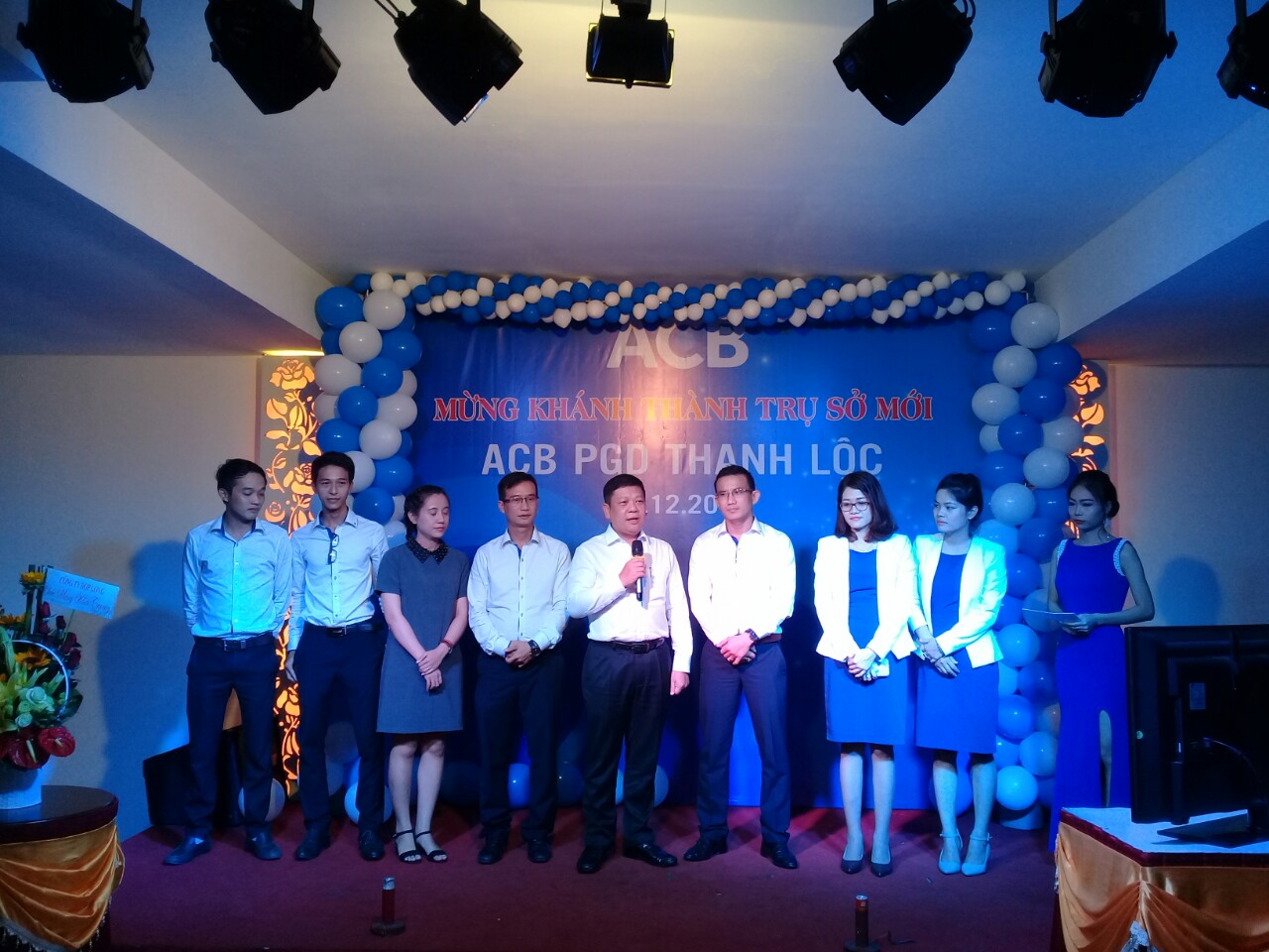 Ngân hàng ACB chi nhánh Thạnh Lộc khánh thành trụ sở mới