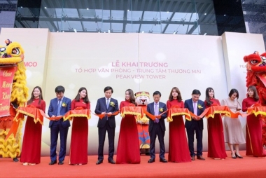 Tập đoàn Geleximco khai trương tòa văn phòng cho thuê hạng A - Peakview Tower